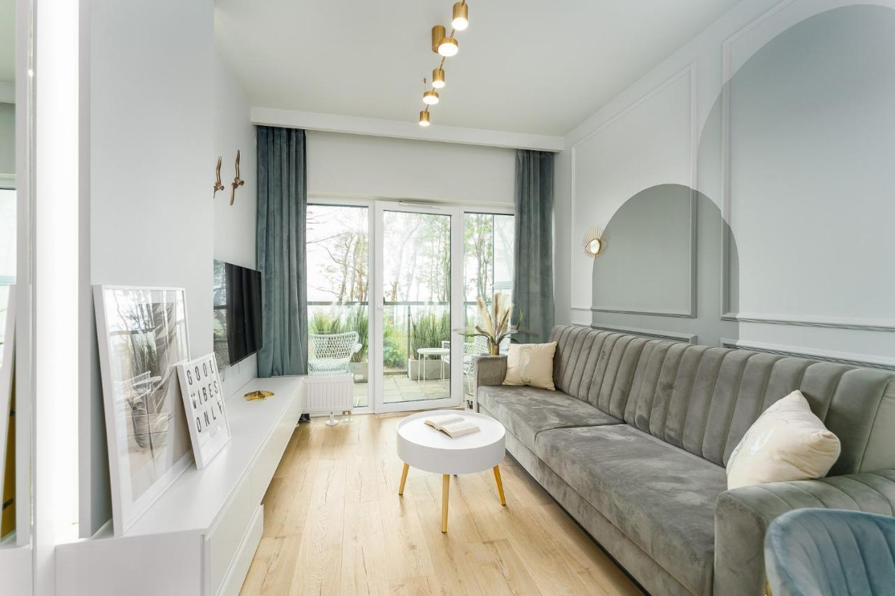 Apartament Baltic View 21 Z Widokiem Na Morze Ustronie Morskie Kültér fotó