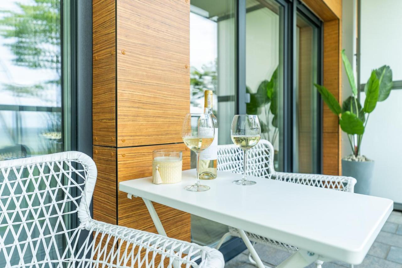 Apartament Baltic View 21 Z Widokiem Na Morze Ustronie Morskie Kültér fotó