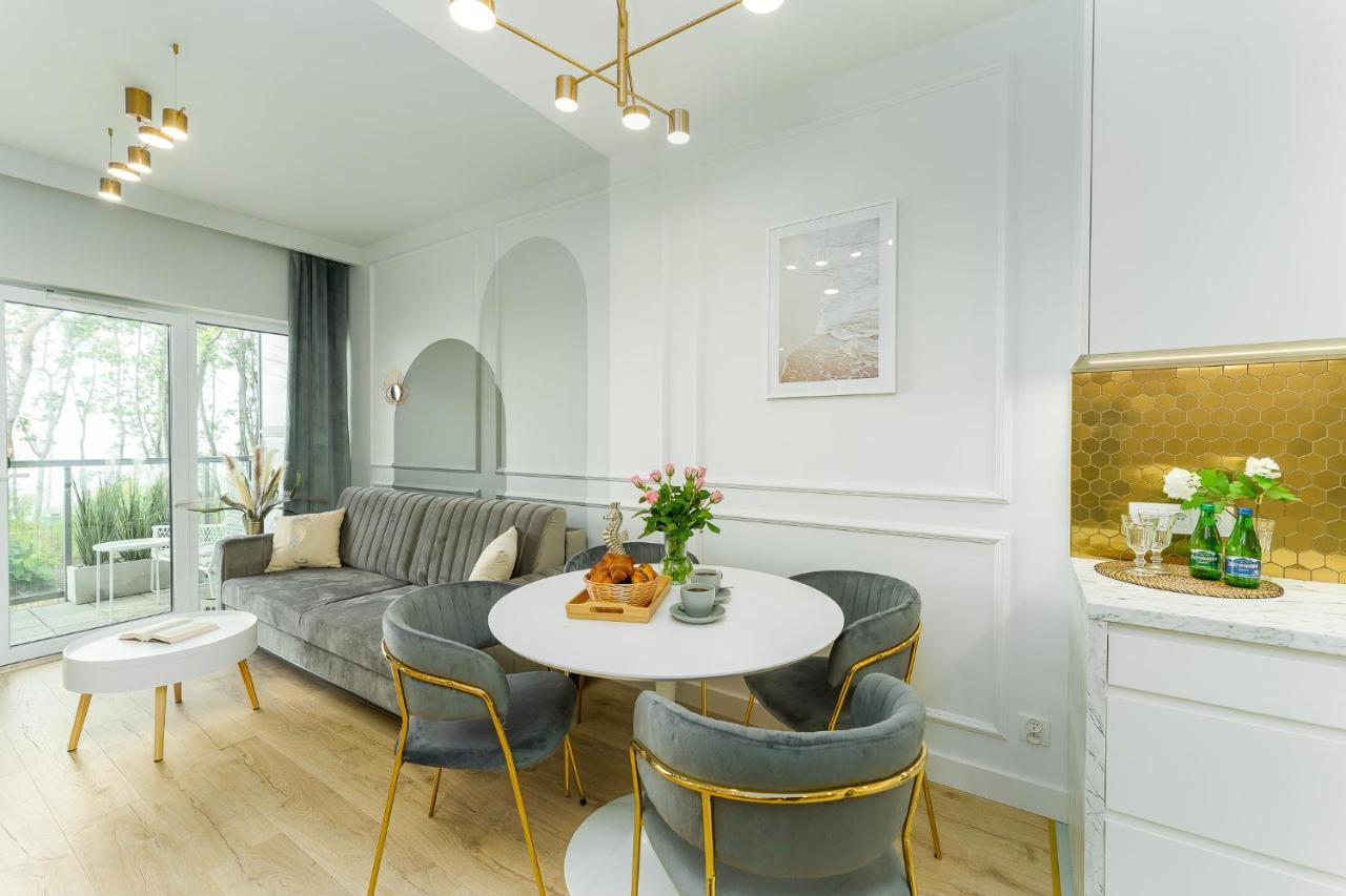 Apartament Baltic View 21 Z Widokiem Na Morze Ustronie Morskie Kültér fotó